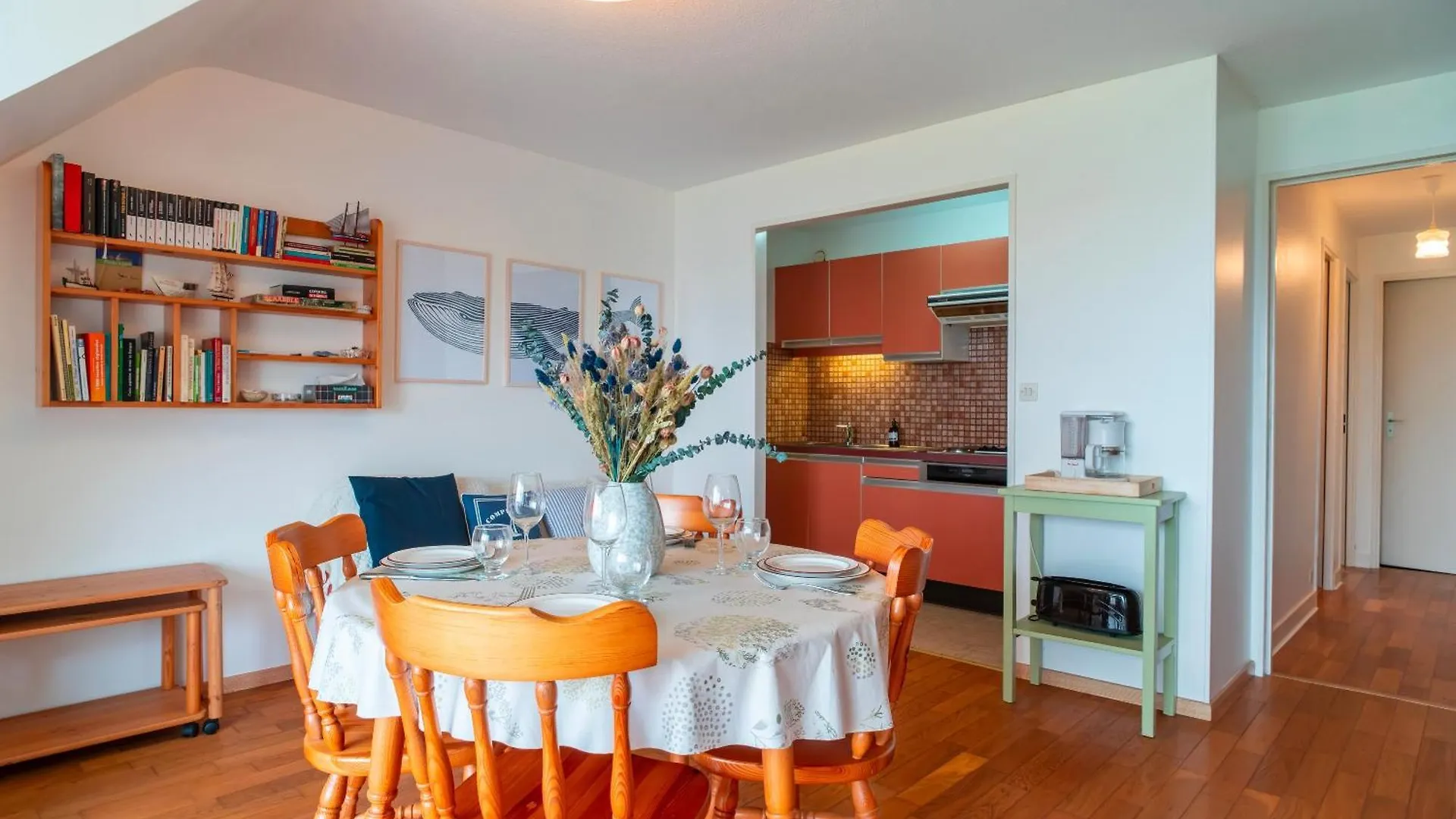 L'Indipa - Appt Vue Mer Locmariaquer Apartamento